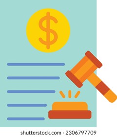 Financial Laws vector icon. Can be used for printing, mobile and web applications.