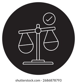 Icono de apalancamiento financiero, Poder del apalancamiento financiero, Equilibrar el riesgo y el retorno, Impulsar el crecimiento con apalancamiento, Apalancamiento financiero como herramienta estratégica, Vector