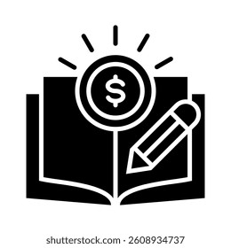 Financial Literacy Icon Element for Design