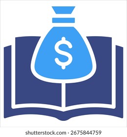 Financial Literacy Icon Element For Design