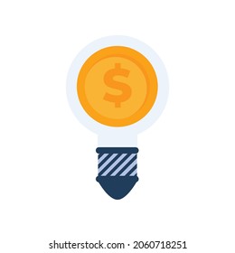 financial loan flat icon sign vector illustration design eps.10