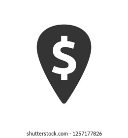 Financial Location Icon 