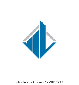 financial logo , accounting logo vector