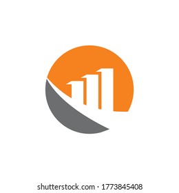 financial logo , accounting logo vector