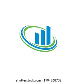 financial logo , accounting logo vector