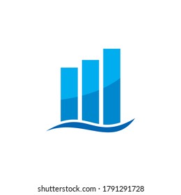 financial logo , financial arrow logo 