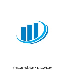 logotipo financiero, logotipo de flecha financiera 