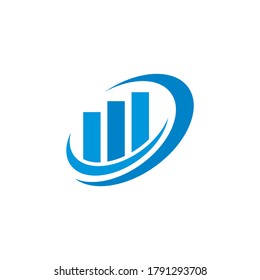 financial logo , financial arrow logo 
