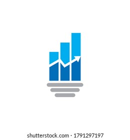 logotipo financiero, logotipo de flecha financiera