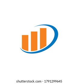 financial logo , financial arrow logo