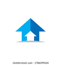 financial logo , arrow up business logo
