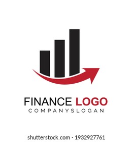 Financial Logo Concept. Economic Logo Concept