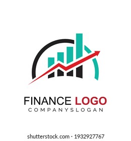 Financial Logo Concept. Economic Logo Concept