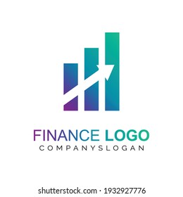 Financial Logo Concept. Economic Logo Concept