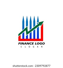 Financial logo concept. Economic logo concept
