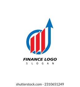 Financial logo concept. Economic logo concept
