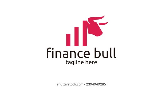 financial logo design with a combination of the shape of the earth and data graphics.