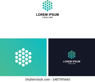 Financial logo design concept simple and elegant