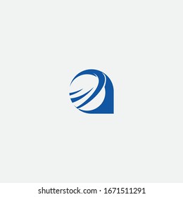 financial logo design and creative sign
