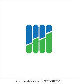Financial Logo Design Icon Vector