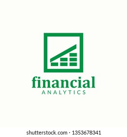 Financial logo, design inspiration vector template for business and financial logo