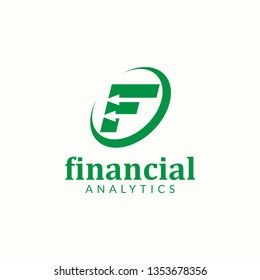 Financial logo, design inspiration vector template for business and financial logo