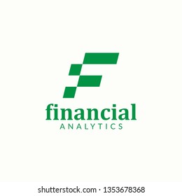 Financial logo, design inspiration vector template for business and financial logo