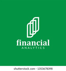 Financial logo, design inspiration vector template for business and financial logo