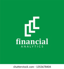 Financial logo, design inspiration vector template for business and financial logo