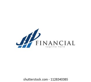 Financial Logo Design Template