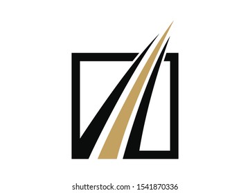 Financial Logo Design Template Vector Icon