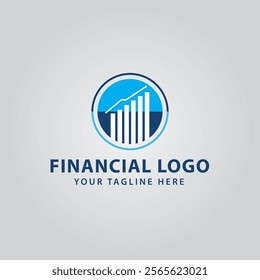 Financial Logo Design Template for Your Business.