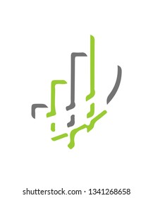 financial logo design , vector , 