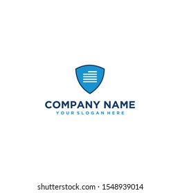 financial logo design vector for business