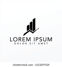 Financial Logo or Design. Vector Template.
