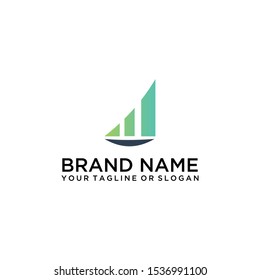Financial  logo designs vector art