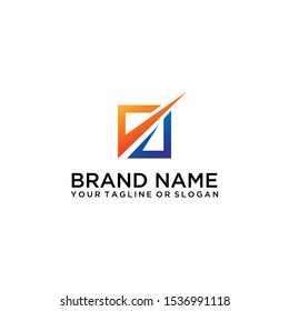 Financial  logo designs vector art