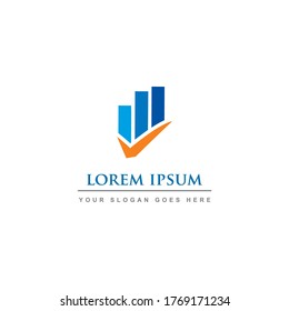logotipo financiero, vector de logotipo financiero