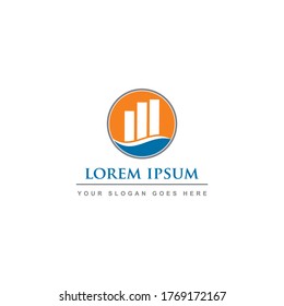 financial logo , finance logo vector