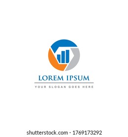 financial logo , finance logo vector
