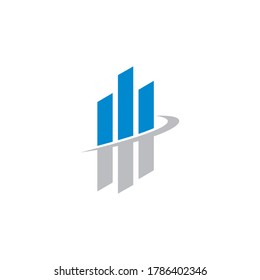 logotipo financiero, vector de logotipo financiero