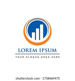 FINANCIAL LOGO , GRAPH LOGO VECTOR