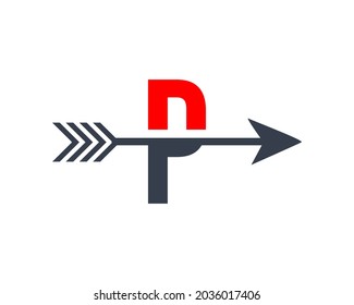 Financial logo with P letter upward arrow concept. Initial P letter financial marketing, business and management logo