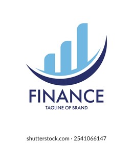 Financial Logo Template. Finance logo design concept. Business finance professional logo template