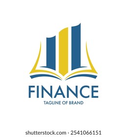 Financial Logo Template. Finance logo design concept. Business finance professional logo template