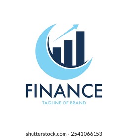 Financial Logo Template. Finance logo design concept. Business finance professional logo template