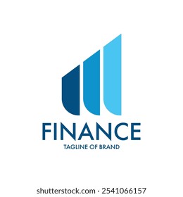 Financial Logo Template. Finance logo design concept. Business finance professional logo template