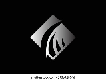 Financial logo vector consulting template