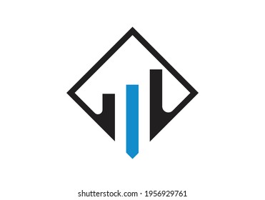 Financial logo vector consulting template