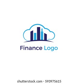 Financial logo vector design. Investment company logo